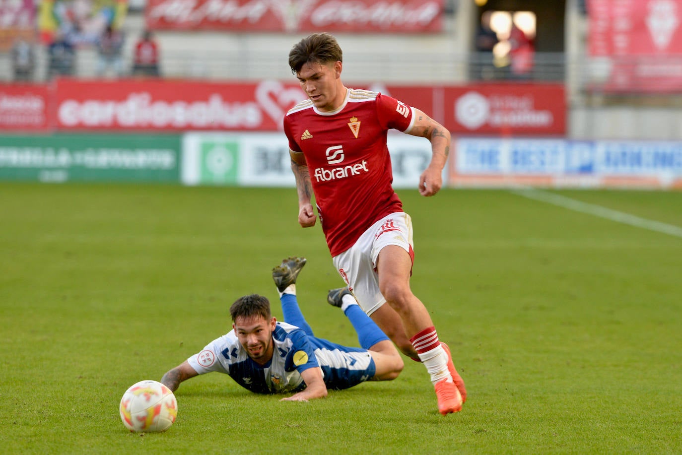 Fotos: La victoria del Real murcia frente al Sabadell, en imágenes