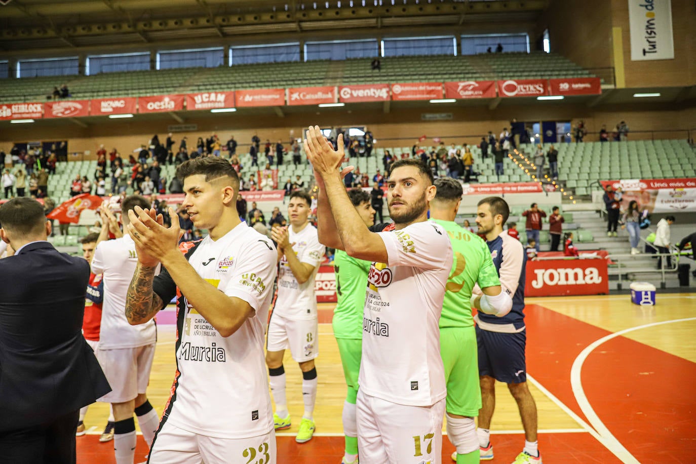 Fotos: La victoria de ElPozo Murcia frente al Industrias Santa Coloma, en imágenes