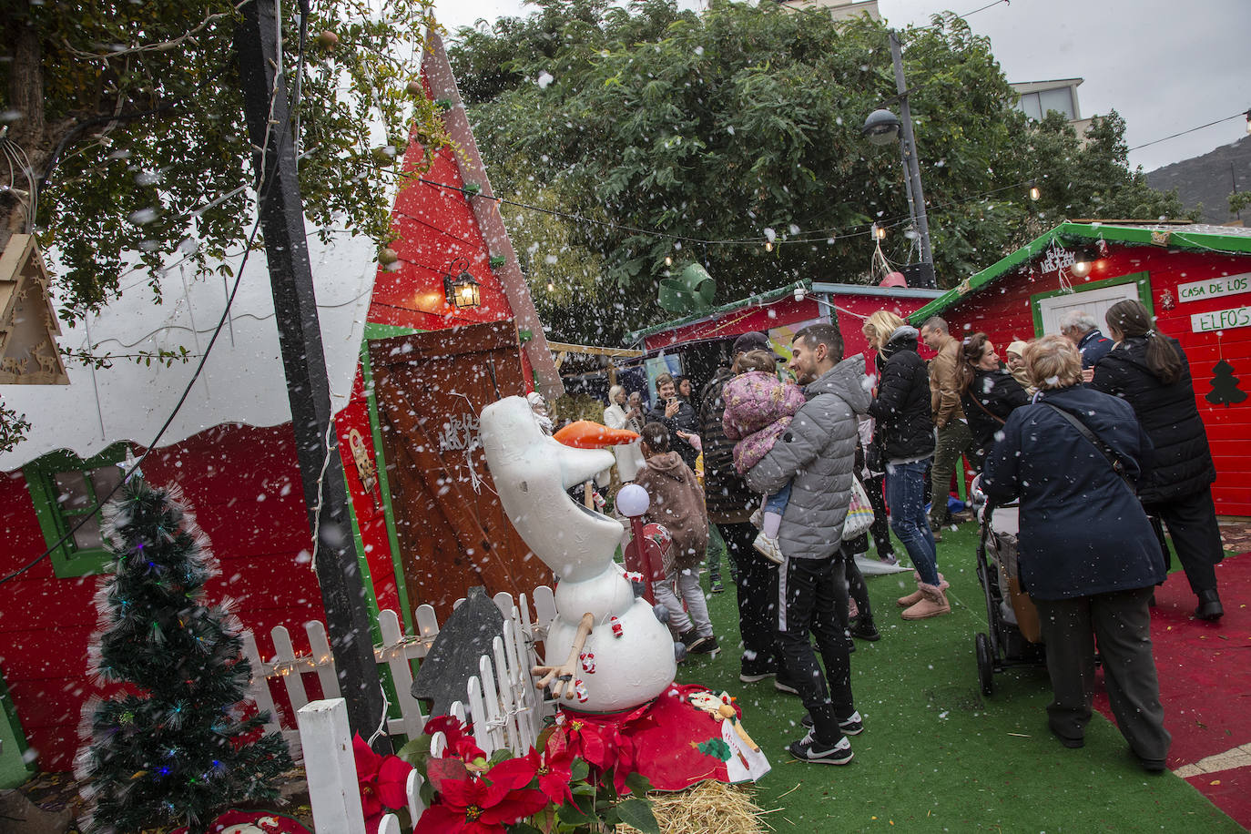 Fotos: El belén monumental de Santa Lucía ya se expone en Cartagena