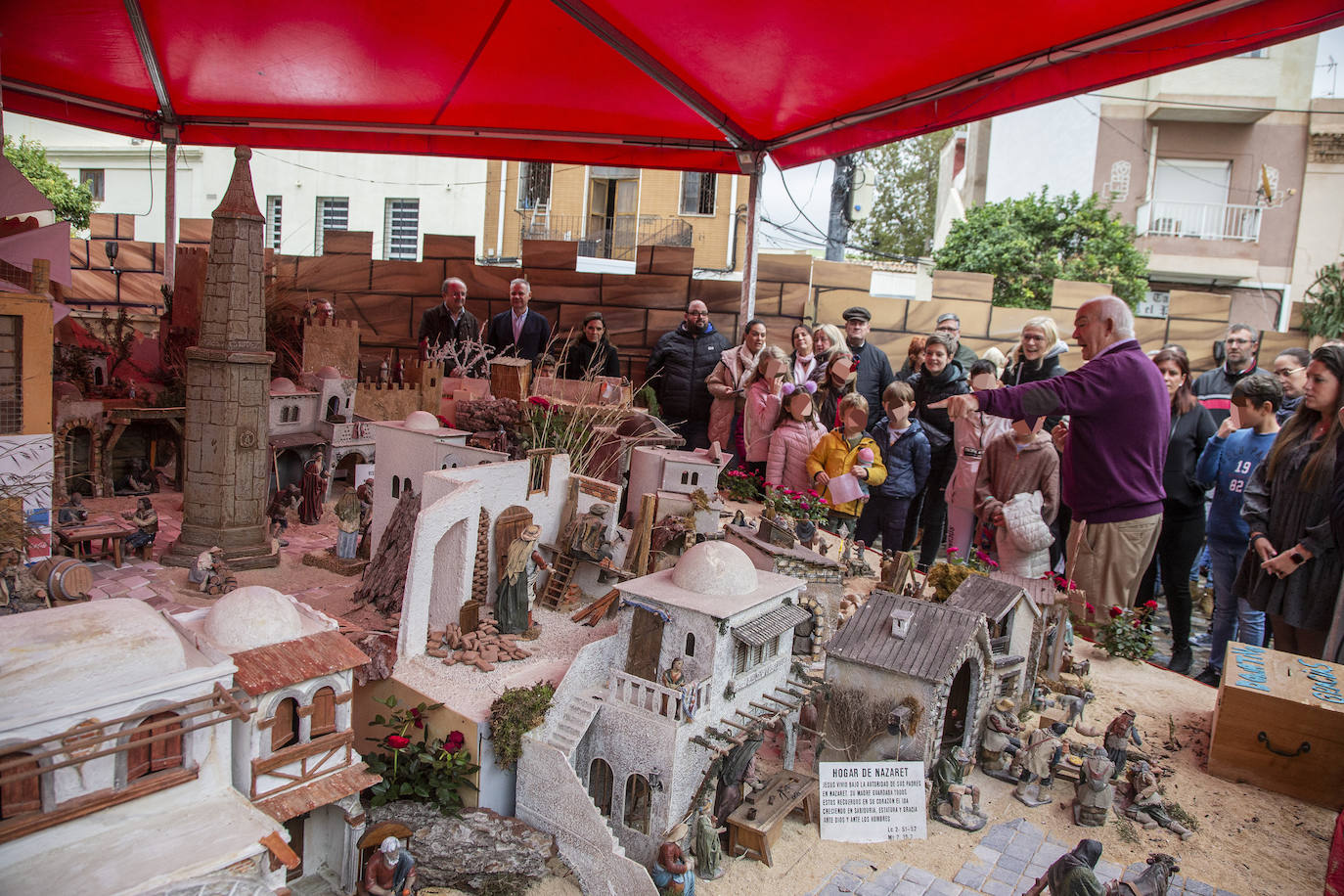 Fotos: El belén monumental de Santa Lucía ya se expone en Cartagena