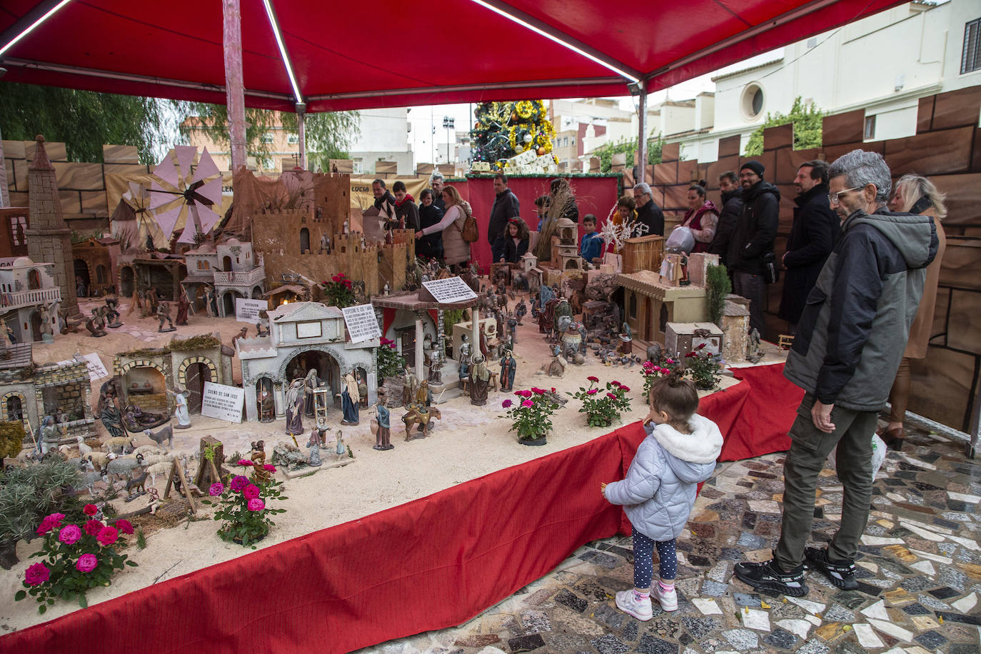 Fotos: El belén monumental de Santa Lucía ya se expone en Cartagena