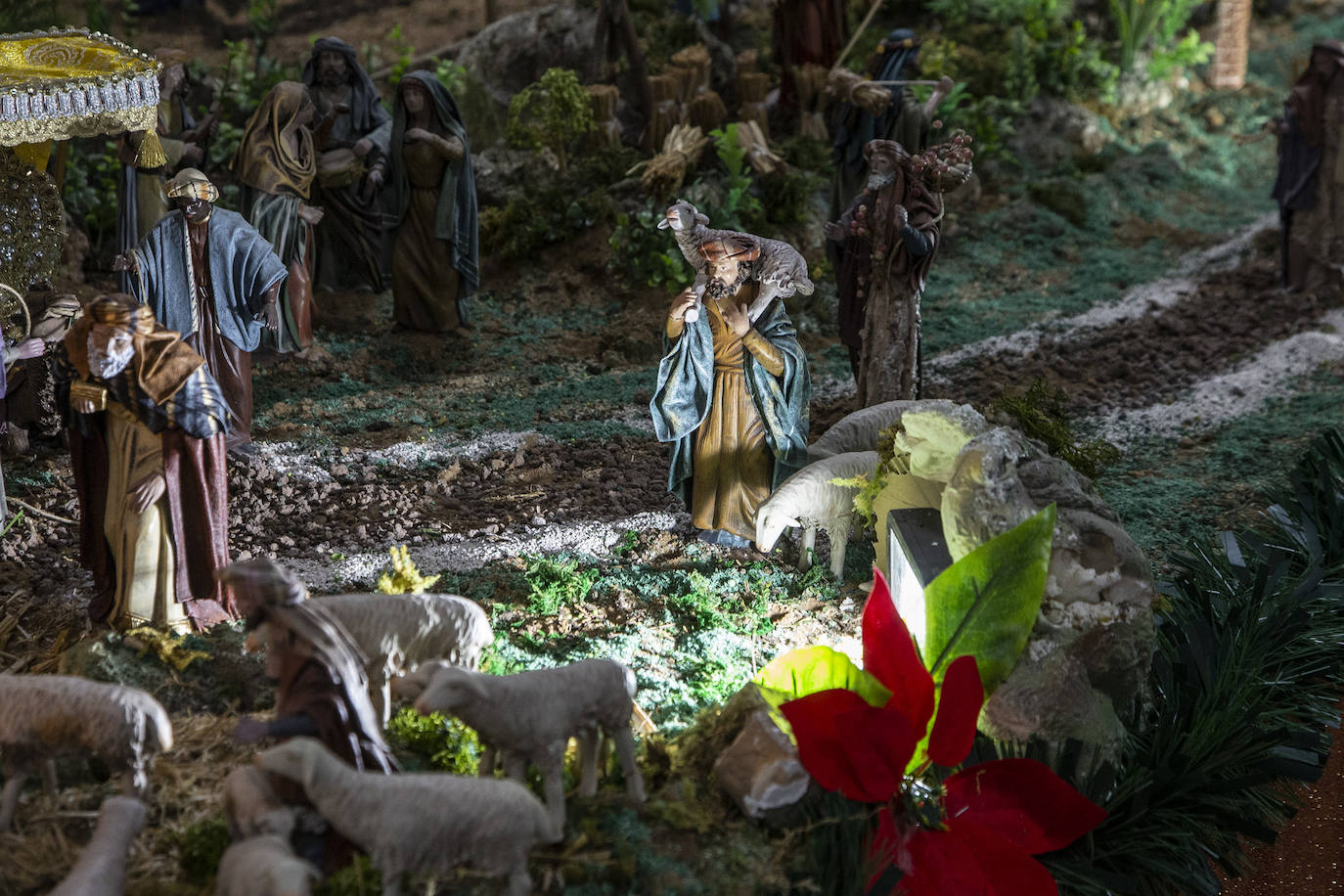 Fotos: El belén monumental de Santa Lucía ya se expone en Cartagena