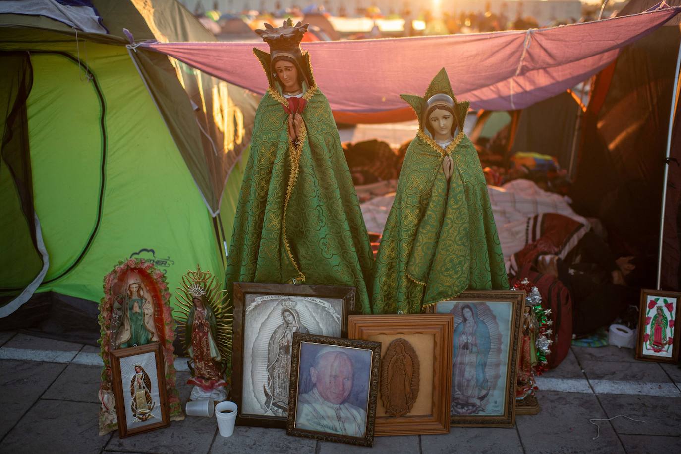 Fotos: Rendidos a la Virgen de Guadalupe