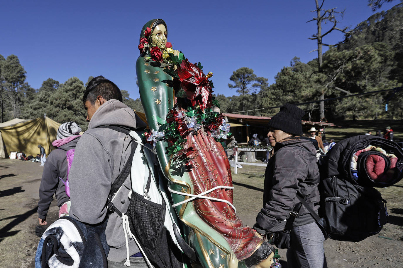 Fotos: Rendidos a la Virgen de Guadalupe