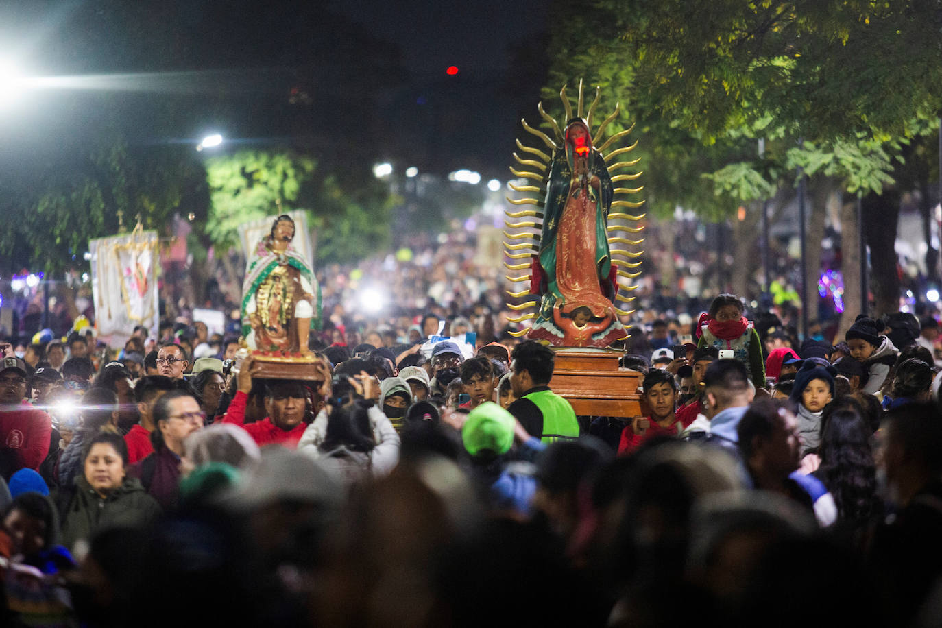 Fotos: Rendidos a la Virgen de Guadalupe