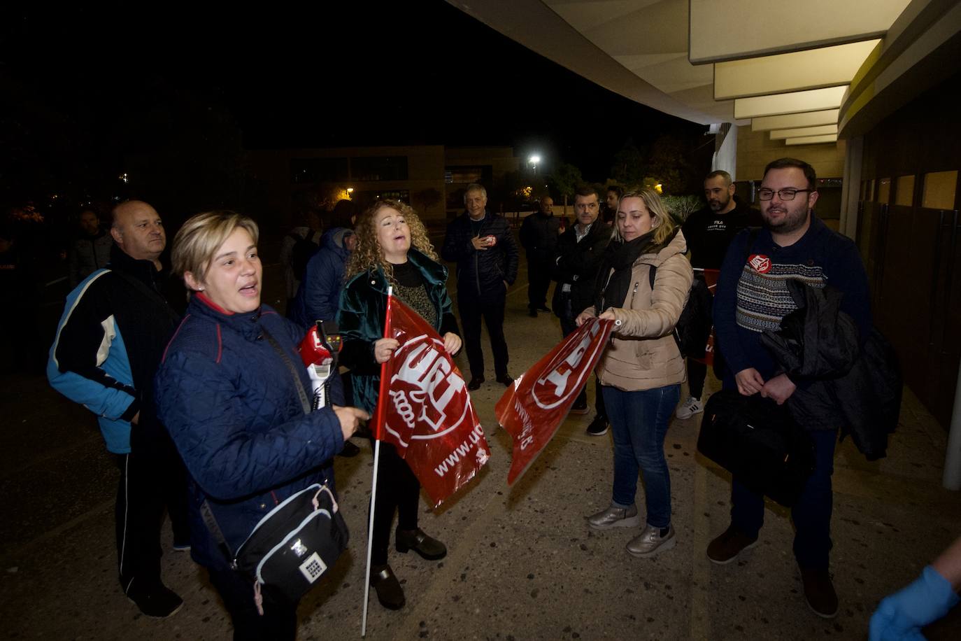 Fotos: Protesta en Murcia por el convenio de hostelería