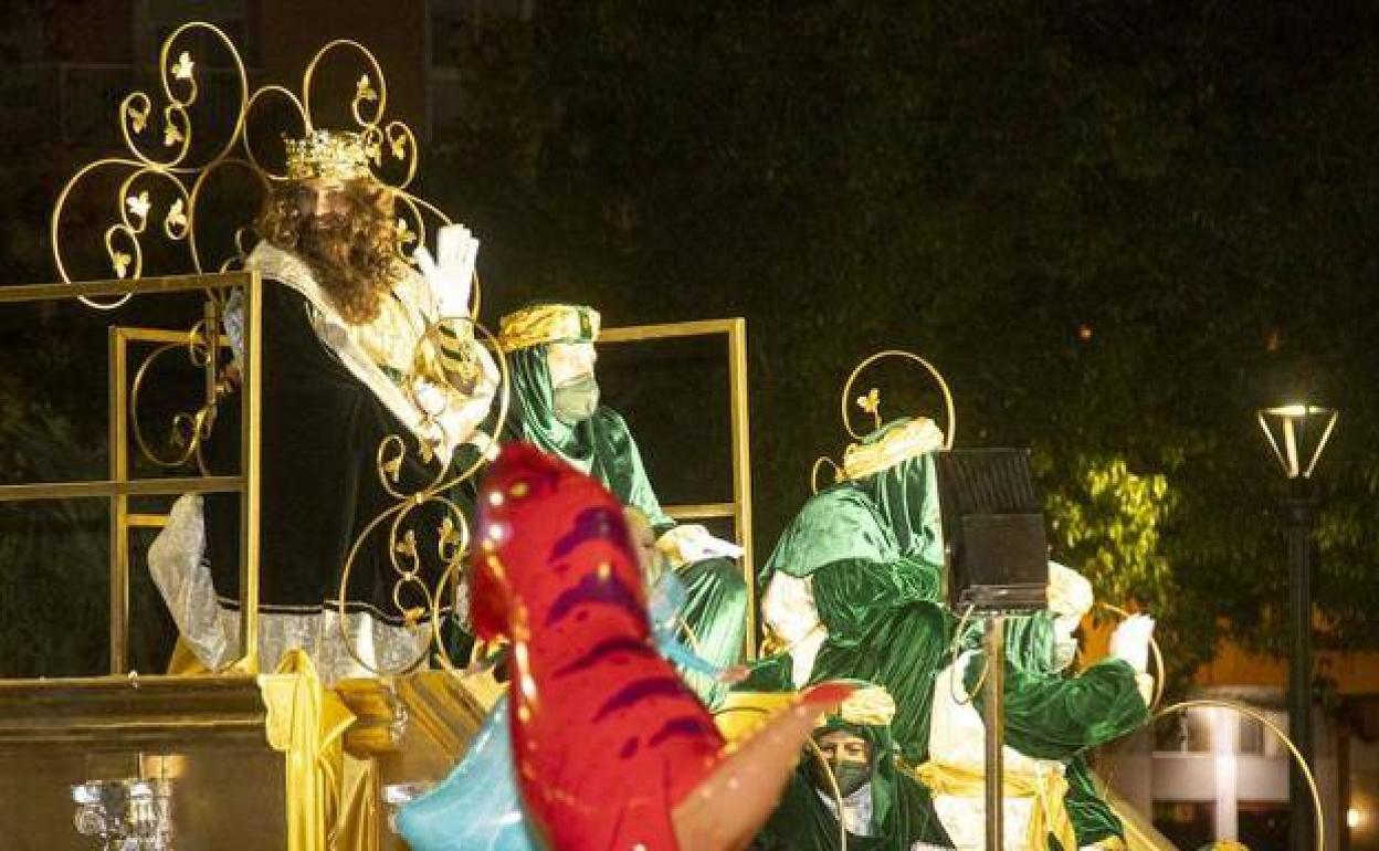 Cabalgata de los reyes magos de Cartagena de 2022.