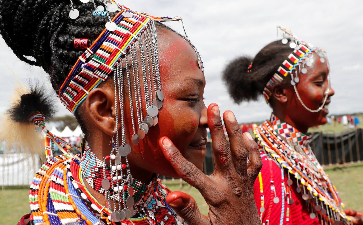 Fotos: Olimpiadas Masái en Kenia