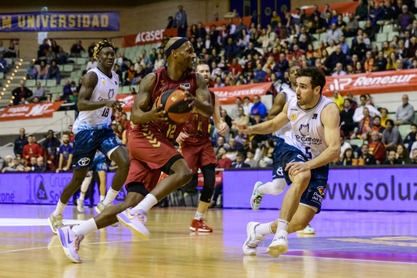 Fotos: El partido del UCAM frente al Gran Canaria, en imágenes