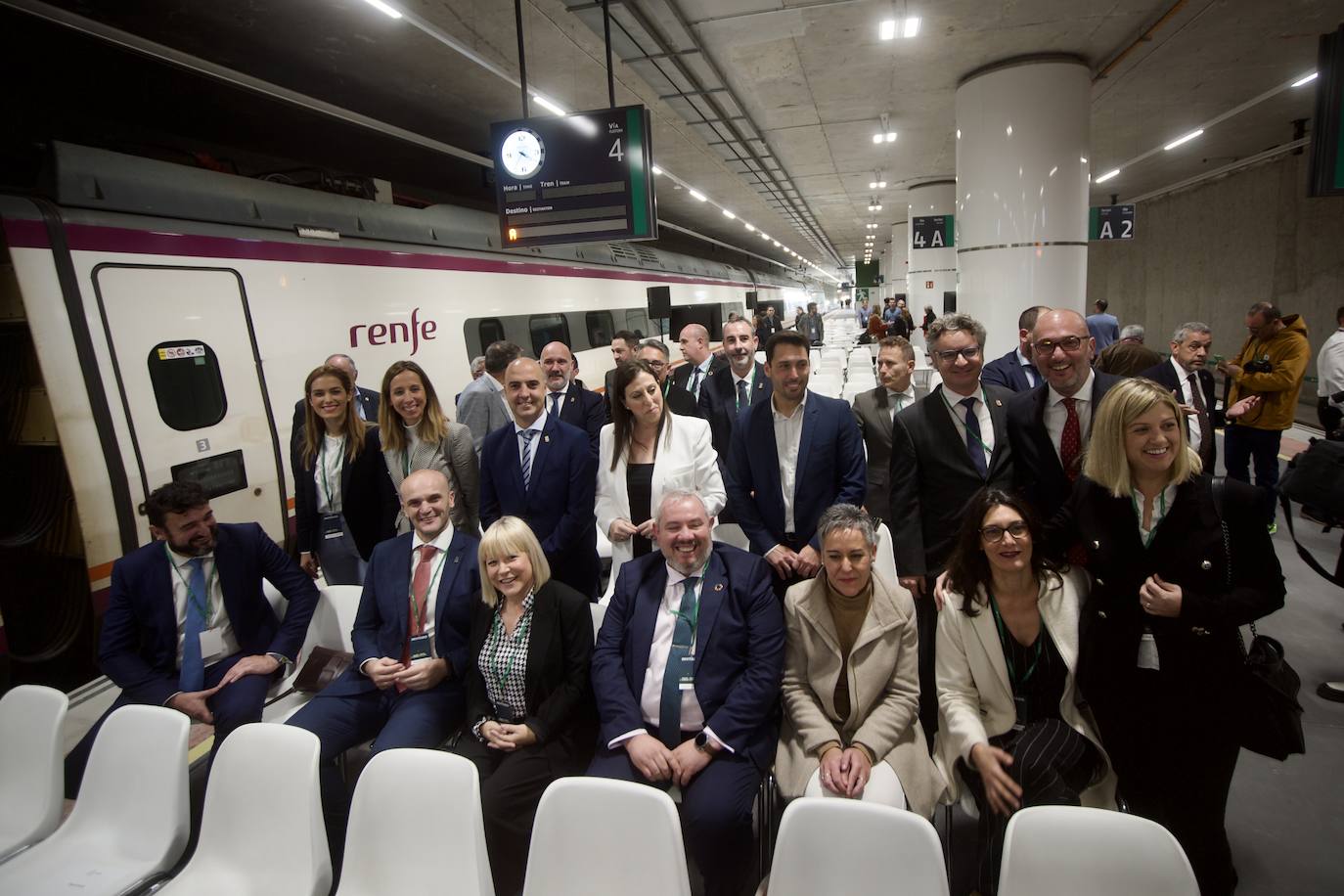 Fotos: Acto de inauguración del AVE Madrid-Murcia