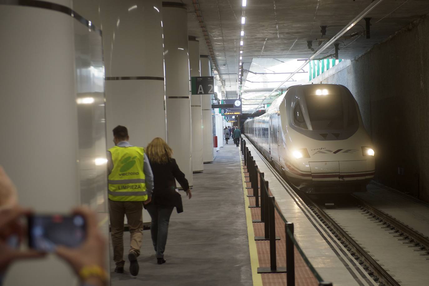 Fotos: Acto de inauguración del AVE Madrid-Murcia