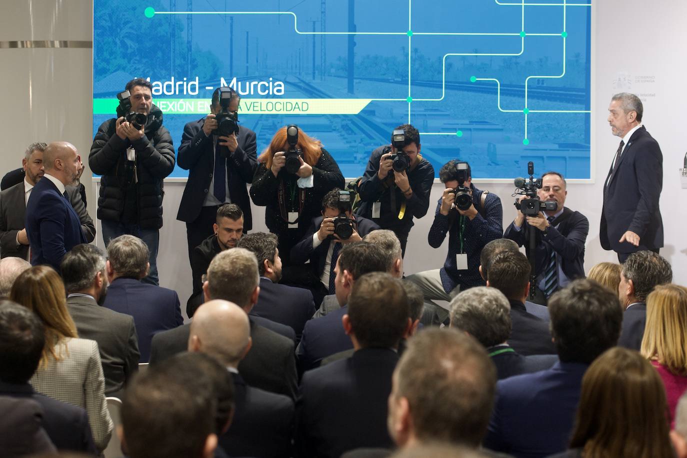 Fotos: Acto de inauguración del AVE Madrid-Murcia