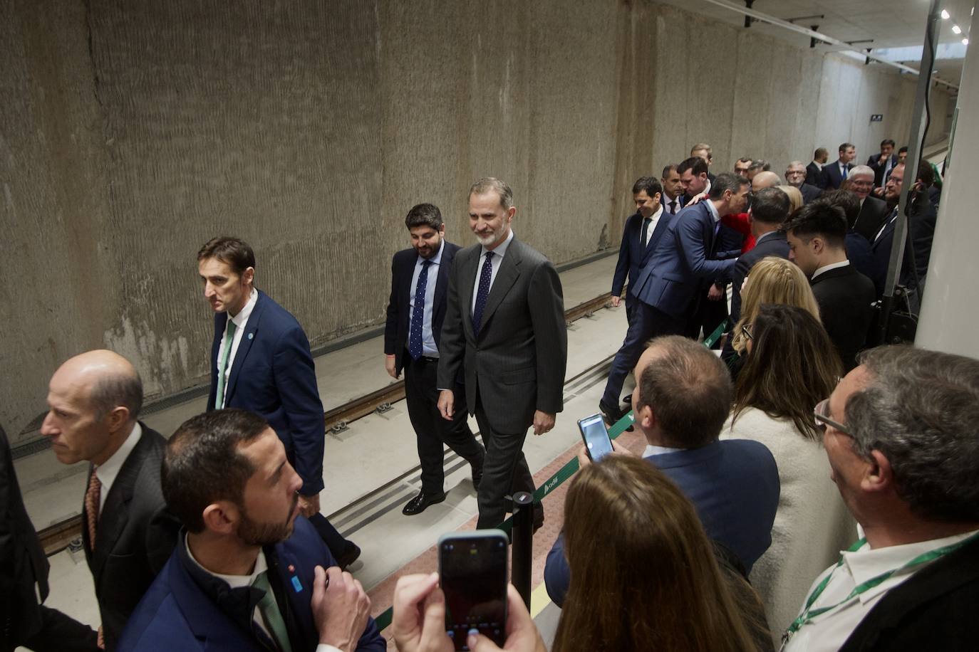 Fotos: Acto de inauguración del AVE Madrid-Murcia