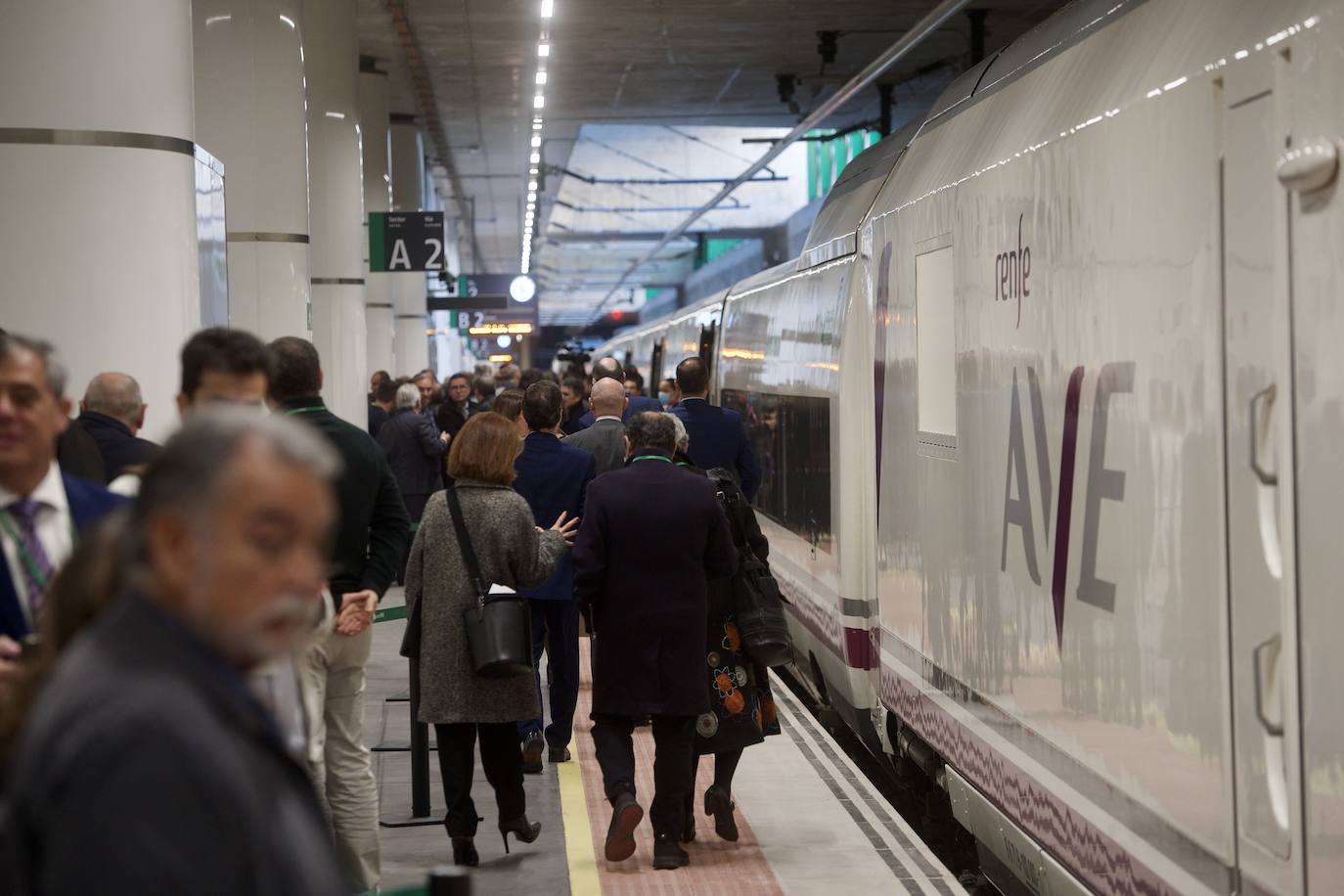 Fotos: Acto de inauguración del AVE Madrid-Murcia