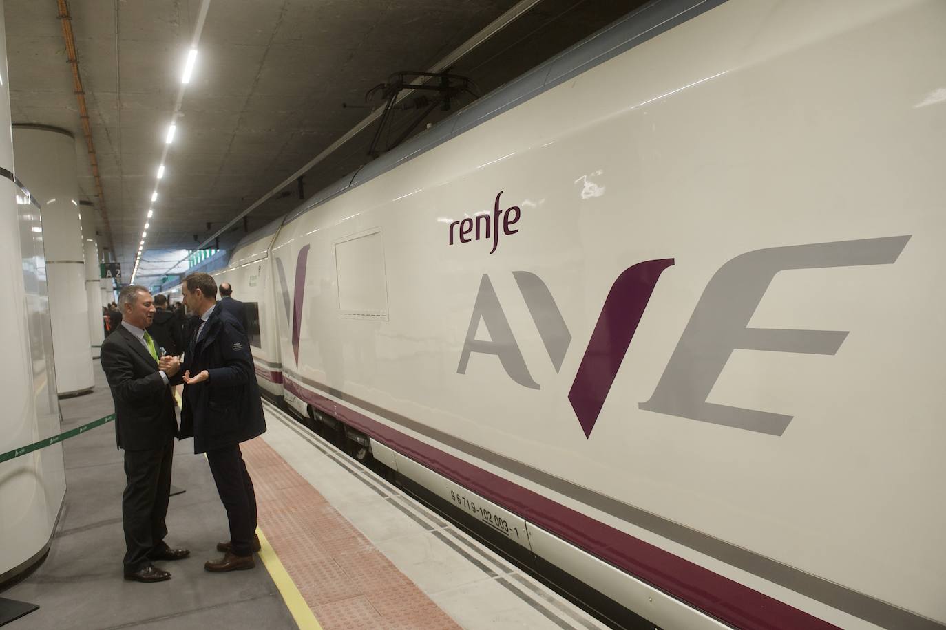 Fotos: Acto de inauguración del AVE Madrid-Murcia