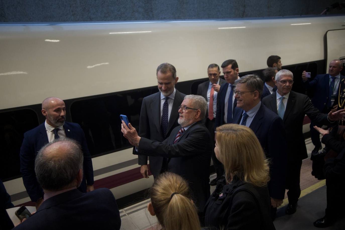 Fotos: Acto de inauguración del AVE Madrid-Murcia