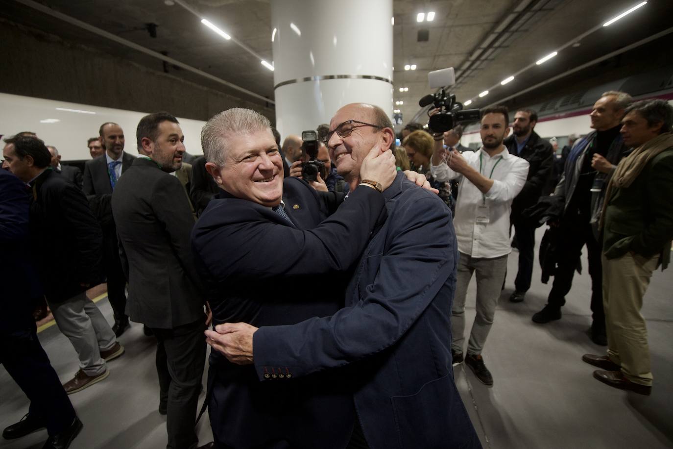 Fotos: Acto de inauguración del AVE Madrid-Murcia