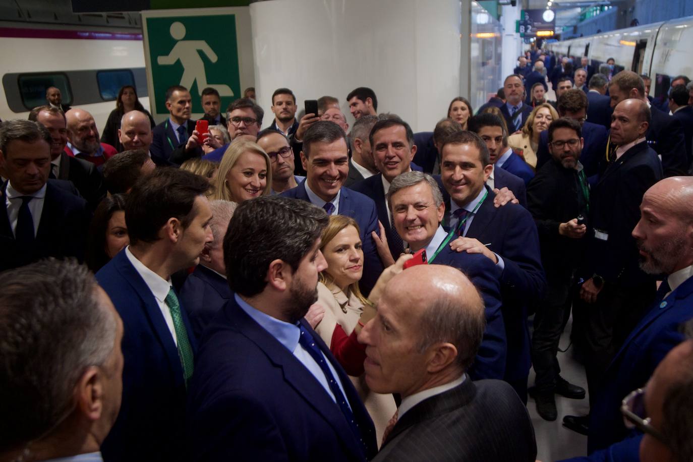 Fotos: Acto de inauguración del AVE Madrid-Murcia