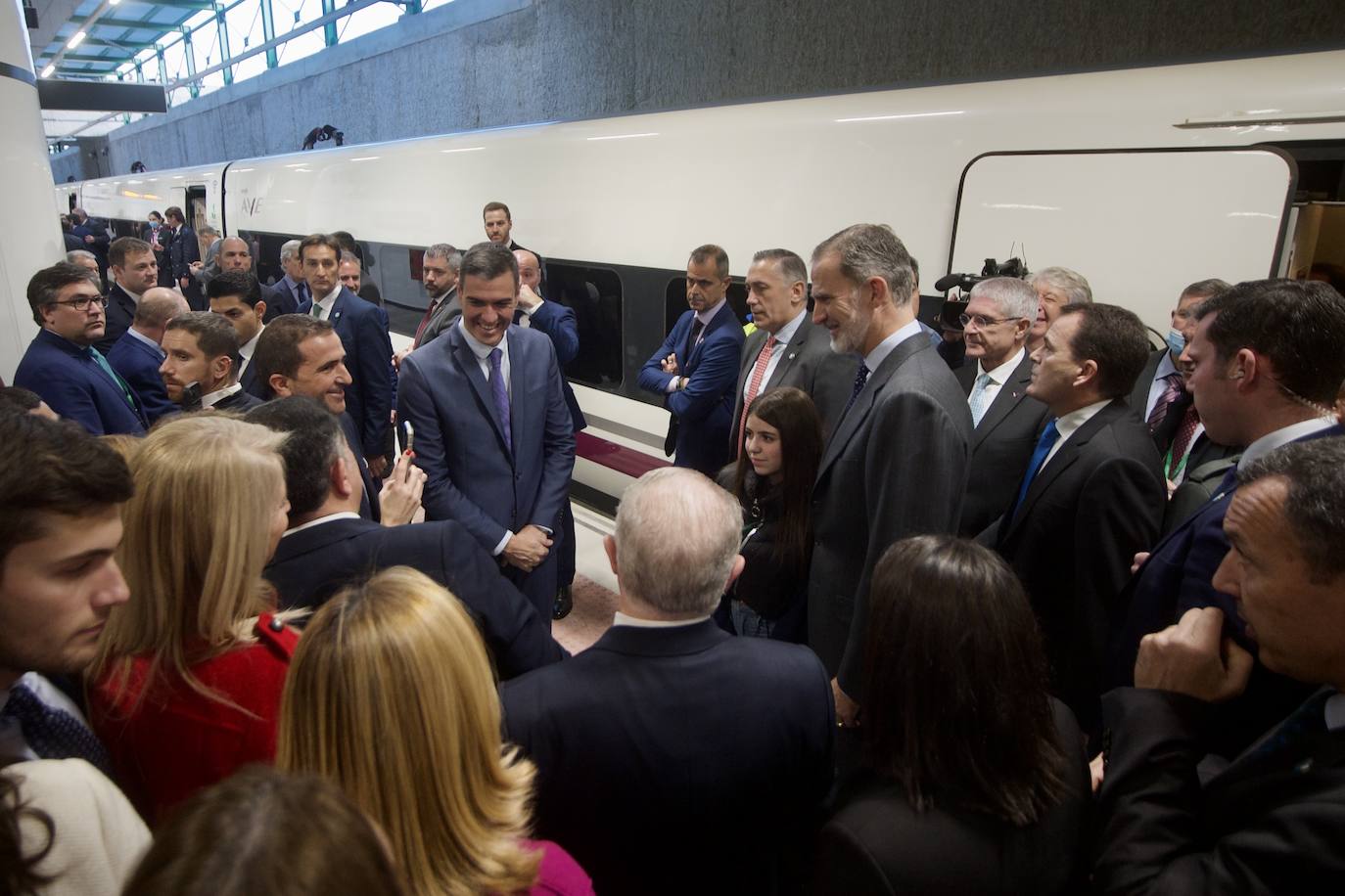 Fotos: Acto de inauguración del AVE Madrid-Murcia