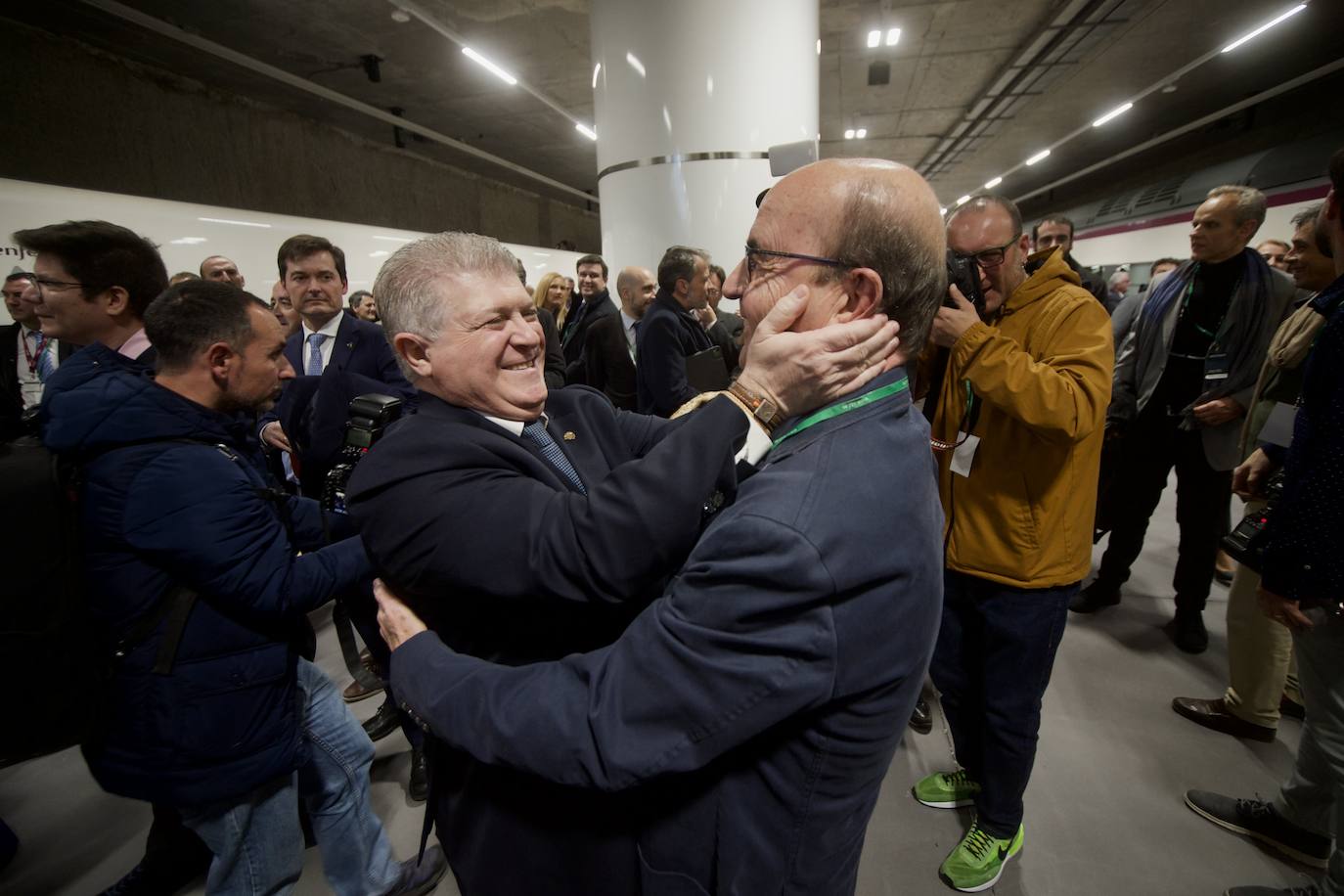 Fotos: Acto de inauguración del AVE Madrid-Murcia