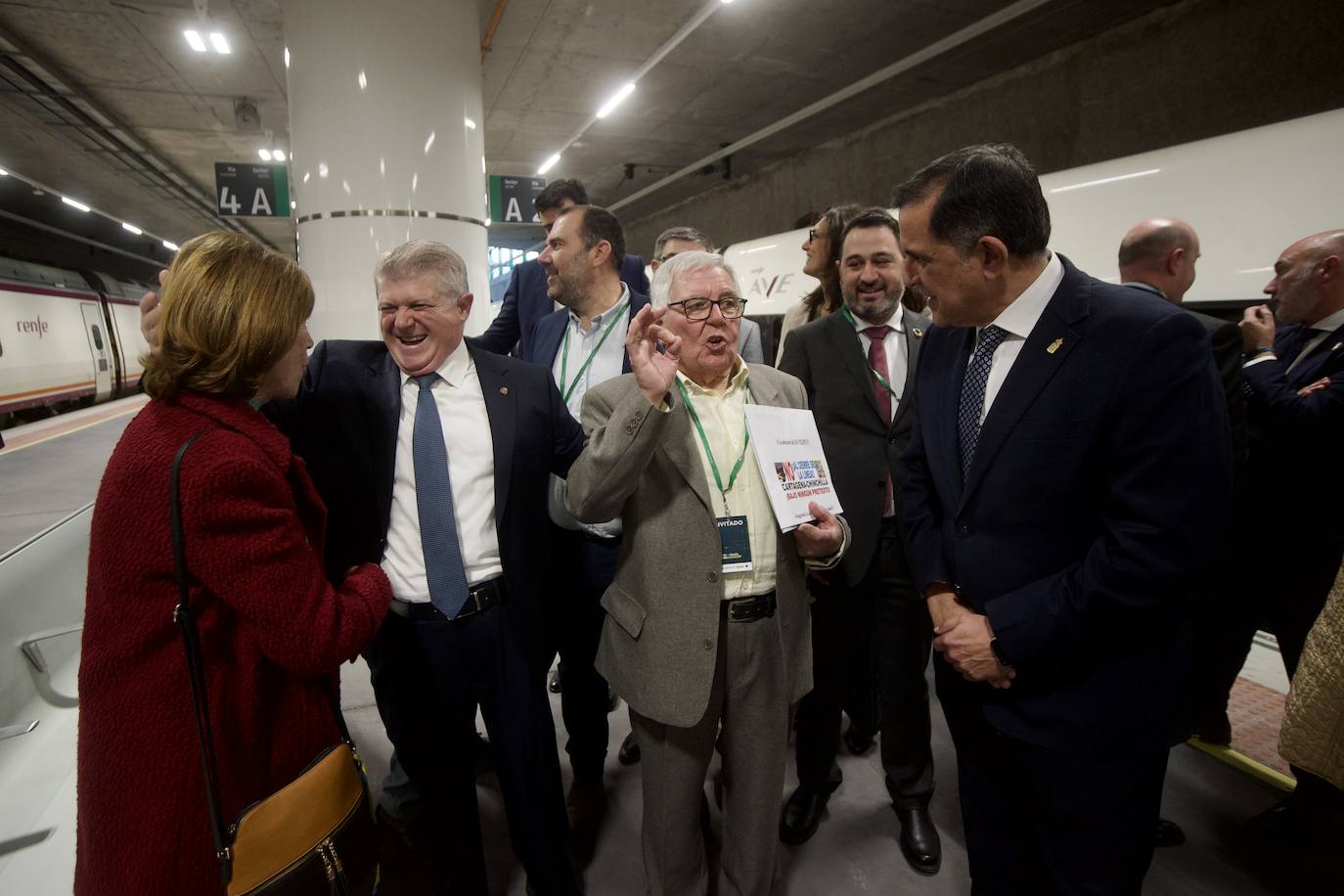 Fotos: Acto de inauguración del AVE Madrid-Murcia