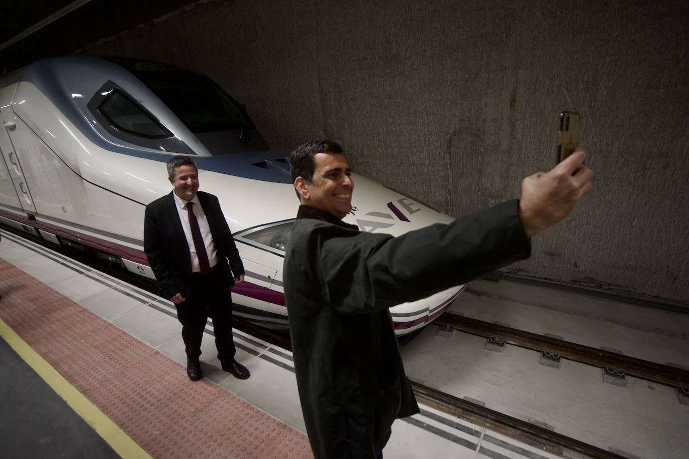 Fotos: Acto de inauguración del AVE Madrid-Murcia