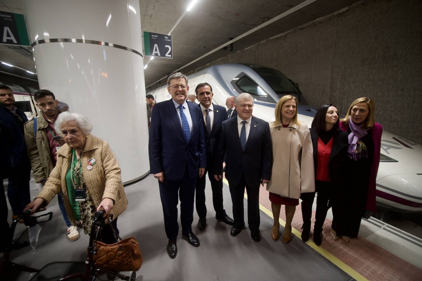 Fotos: Acto de inauguración del AVE Madrid-Murcia