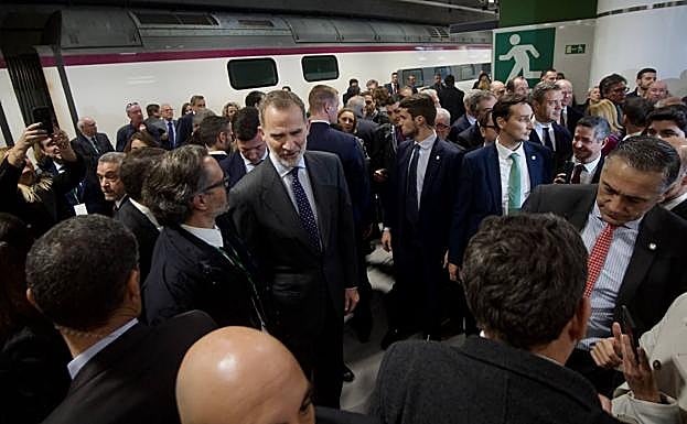 Galería. El acto de inauguración del AVE Madrid-Murcia, en imágenes.