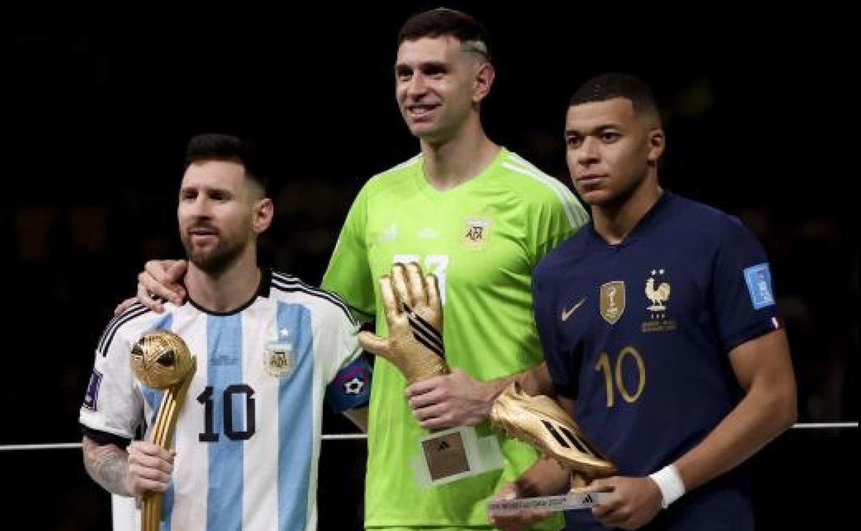 Messi, Dibu Martínez y Mabppé se llevaron los premios individuales del Mundial.