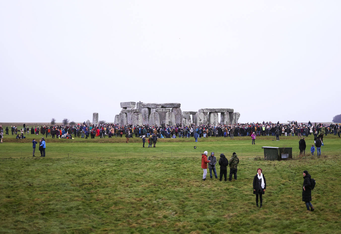 Fotos: Bienvenida al invierno en Stonehenge