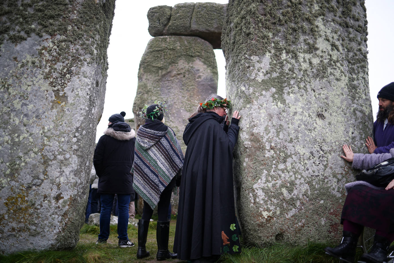 Fotos: Bienvenida al invierno en Stonehenge