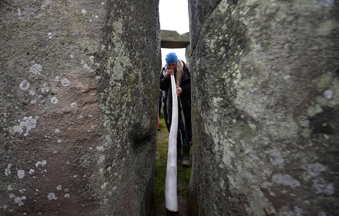 Fotos: Bienvenida al invierno en Stonehenge