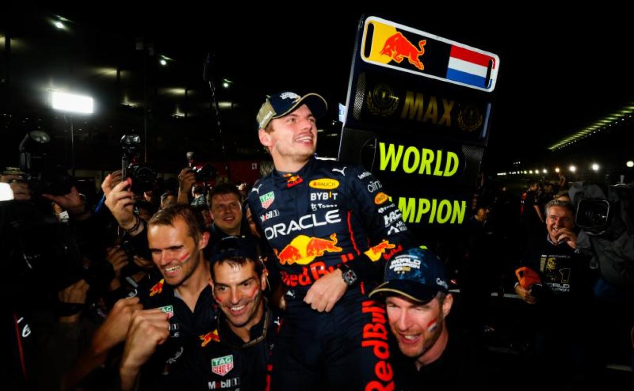 Max Verstappen celebro en octubre su segundo Mundial consecutivo.