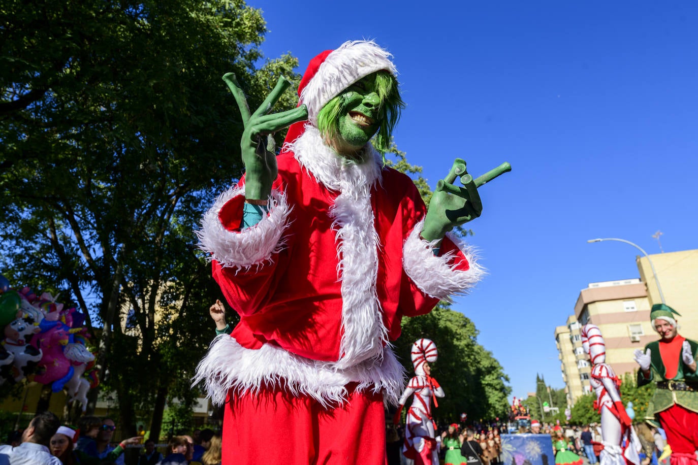 Fotos: El desfile de Papá Noel en Murcia, en imágenes