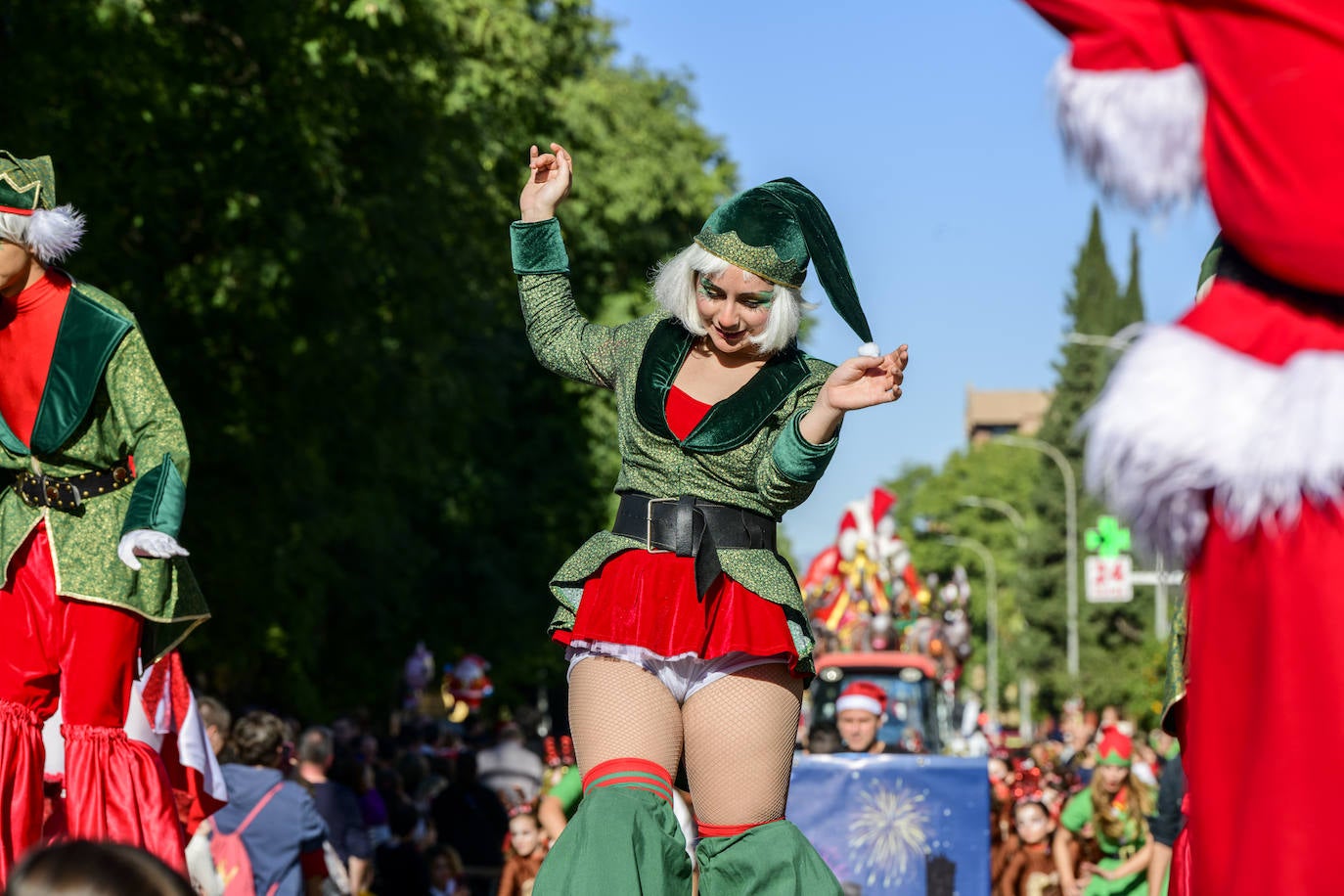Fotos: El desfile de Papá Noel en Murcia, en imágenes