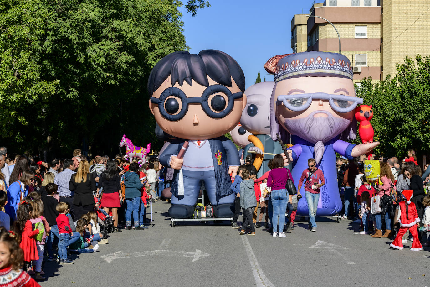 Fotos: El desfile de Papá Noel en Murcia, en imágenes