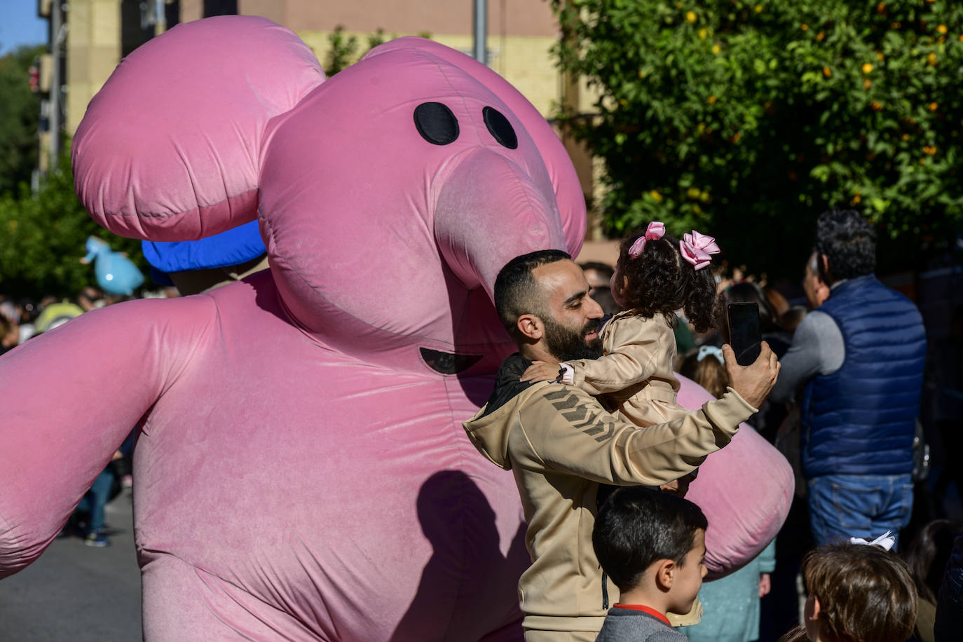 Fotos: El desfile de Papá Noel en Murcia, en imágenes