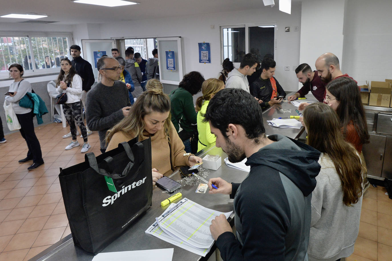 Fotos: Recogida de dorsales de la San Silvestre de Murcia 2022