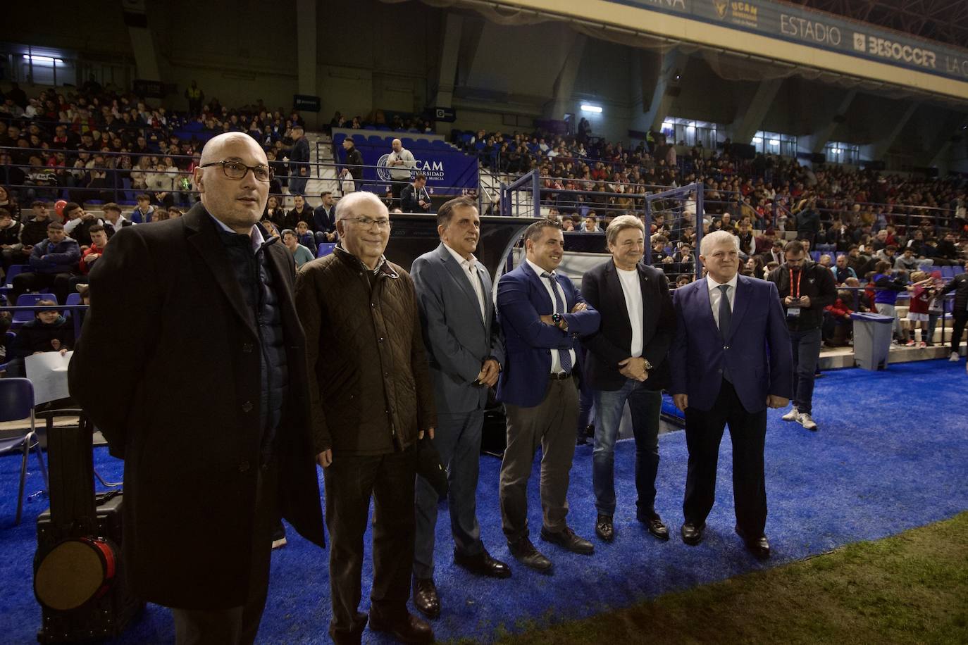 Fotos: Derbi benéfico del UCAM ante el Real Murcia