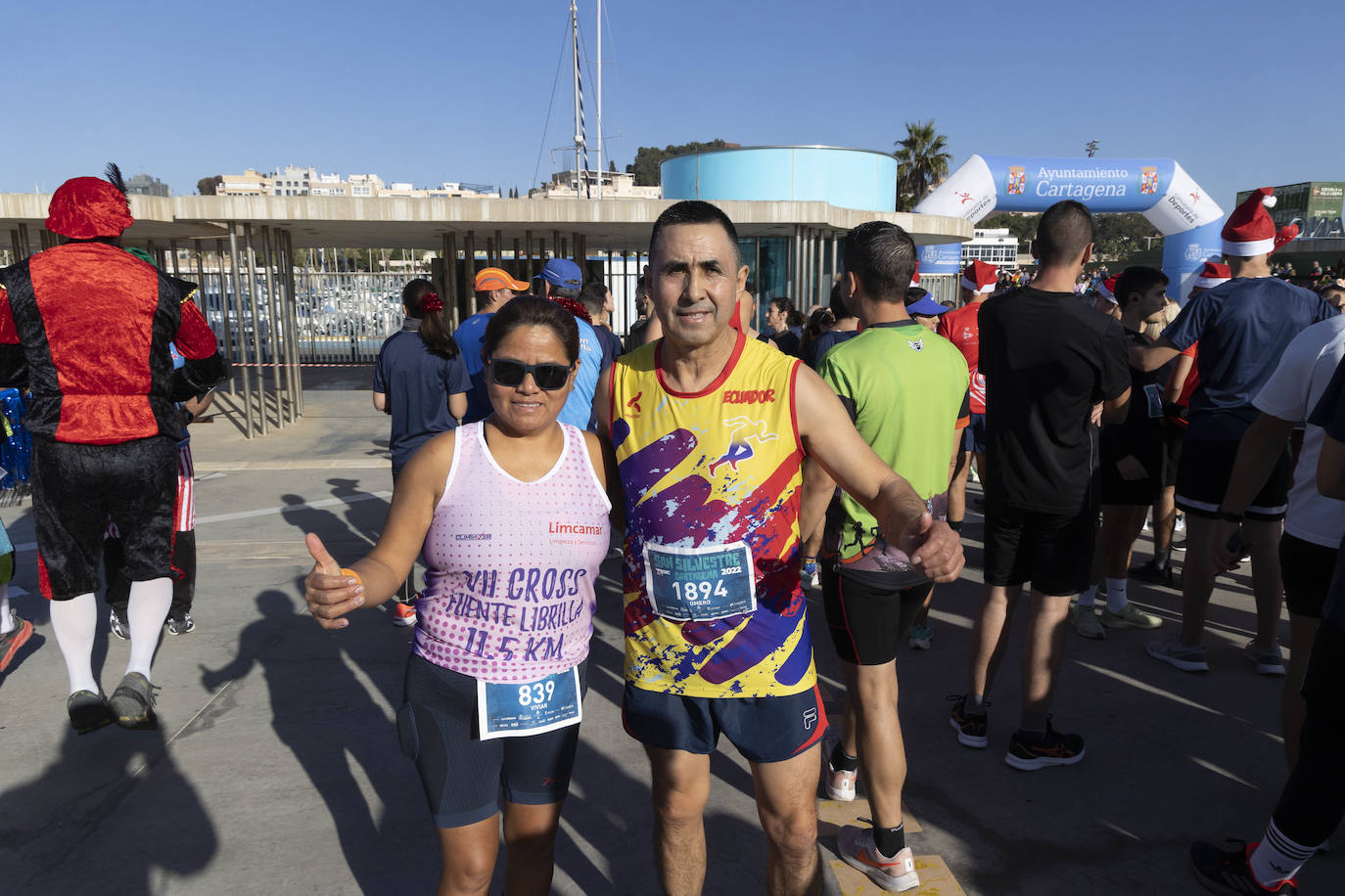 Fotos: Las imágenes de la carrera de la San Silvestre de Cartagena 2022