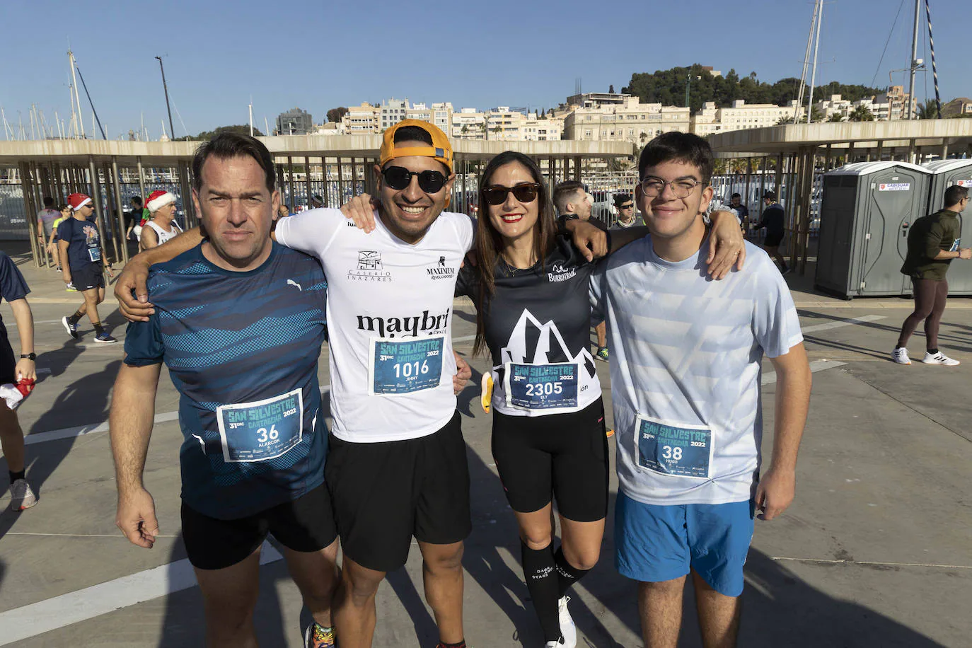 Fotos: Las imágenes de la carrera de la San Silvestre de Cartagena 2022