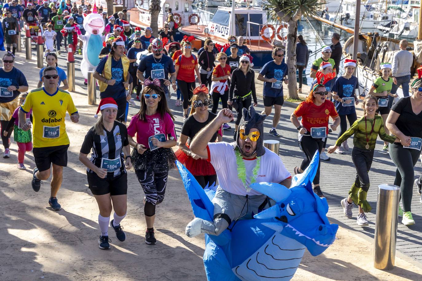 Fotos: Las imágenes de la carrera de la San Silvestre de Cartagena 2022