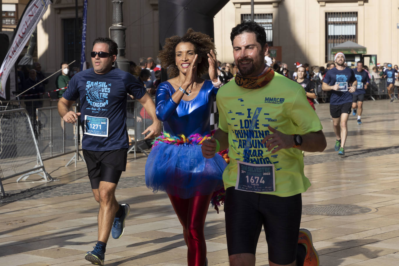 Fotos: Las imágenes de la carrera de la San Silvestre de Cartagena 2022