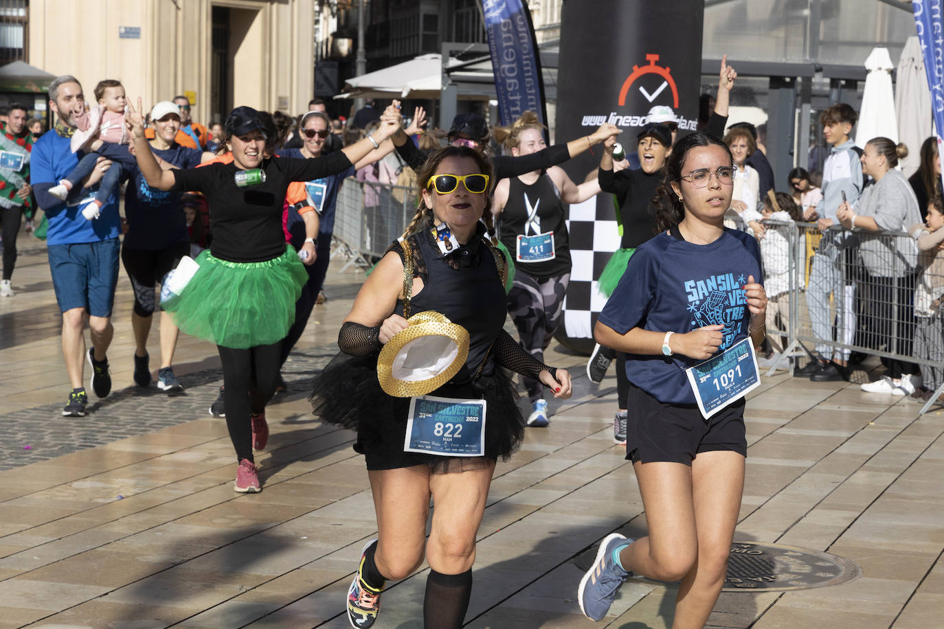 Fotos: Las imágenes de la carrera de la San Silvestre de Cartagena 2022