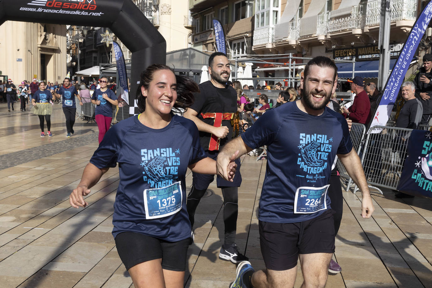 Fotos: Las imágenes de la carrera de la San Silvestre de Cartagena 2022