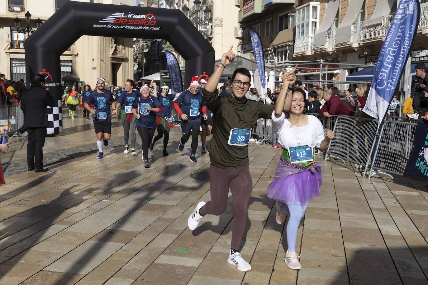 Fotos: Las imágenes de la carrera de la San Silvestre de Cartagena 2022