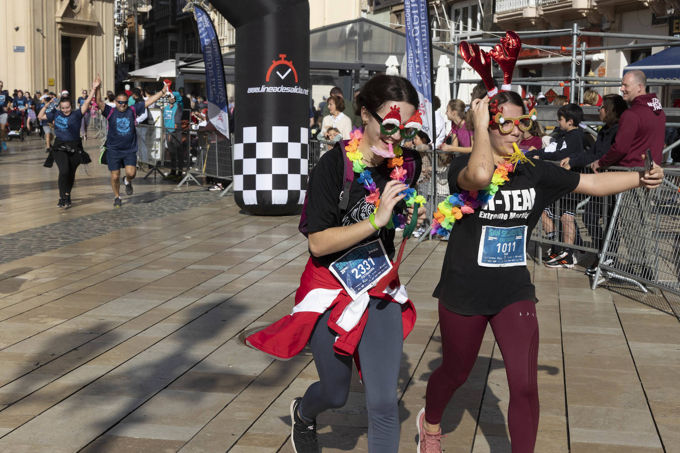 Fotos: Las imágenes de la carrera de la San Silvestre de Cartagena 2022