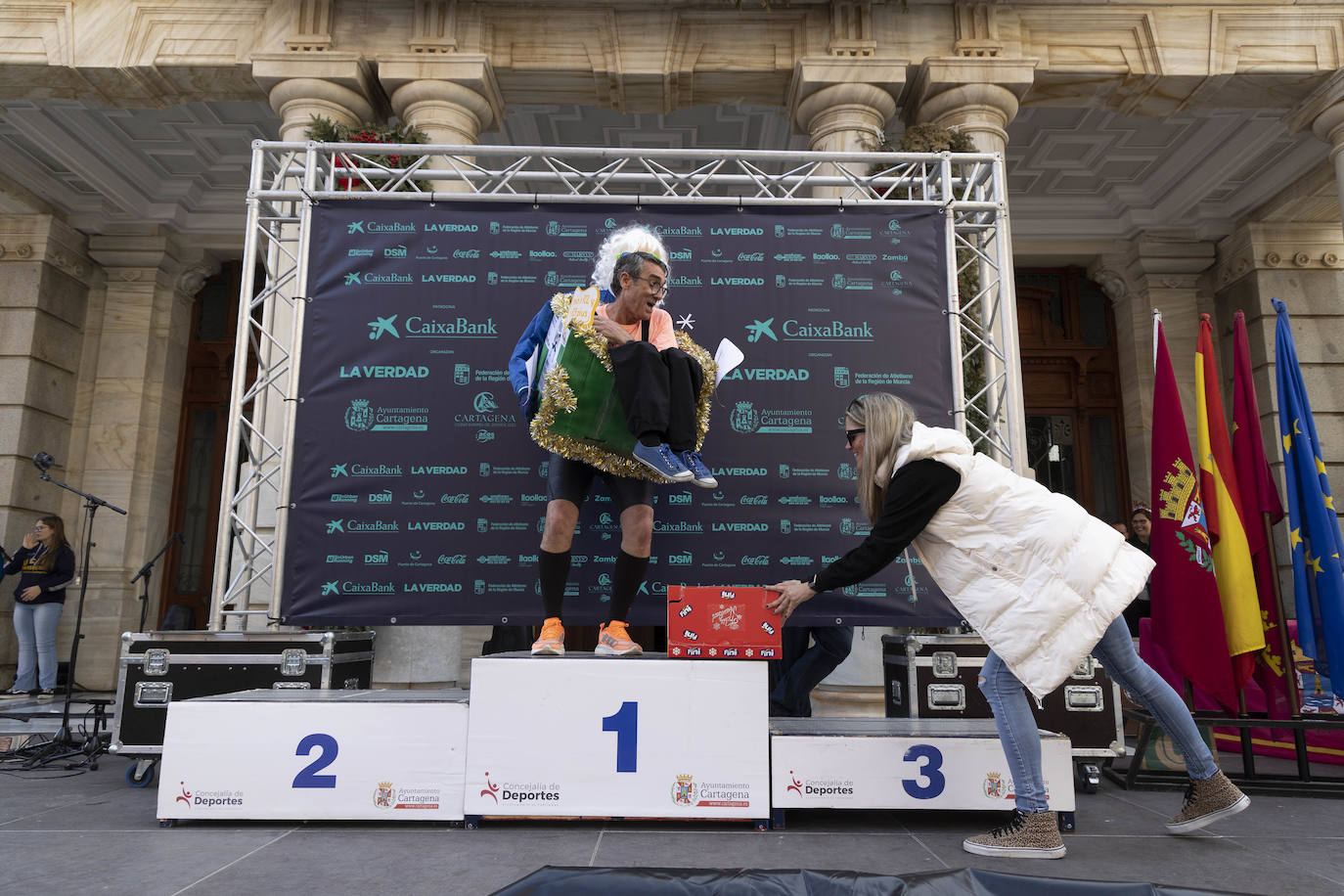 Fotos: El podio de la San Silvestre de Cartagena 2022