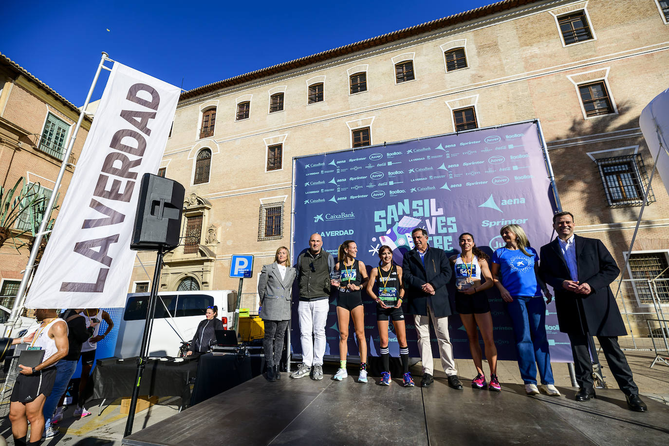 Fotos: El podio de la San Silvestre de Murcia 2022