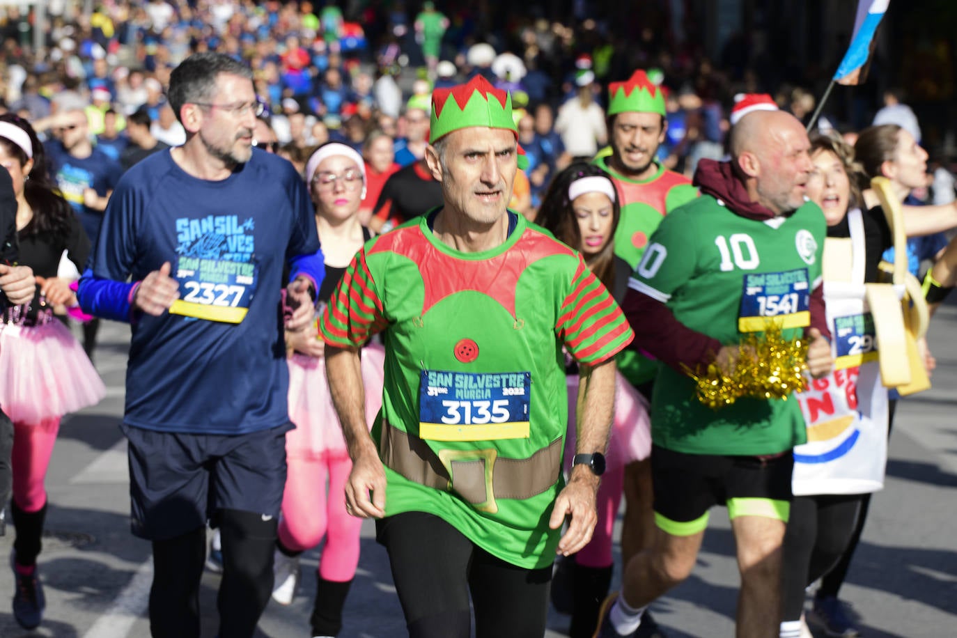 Fotos: Los disfraces de la San Silvestre de Murcia 2022